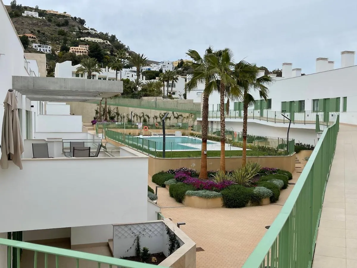 Precioso apartamento frente a la playa con piscina Mojácar